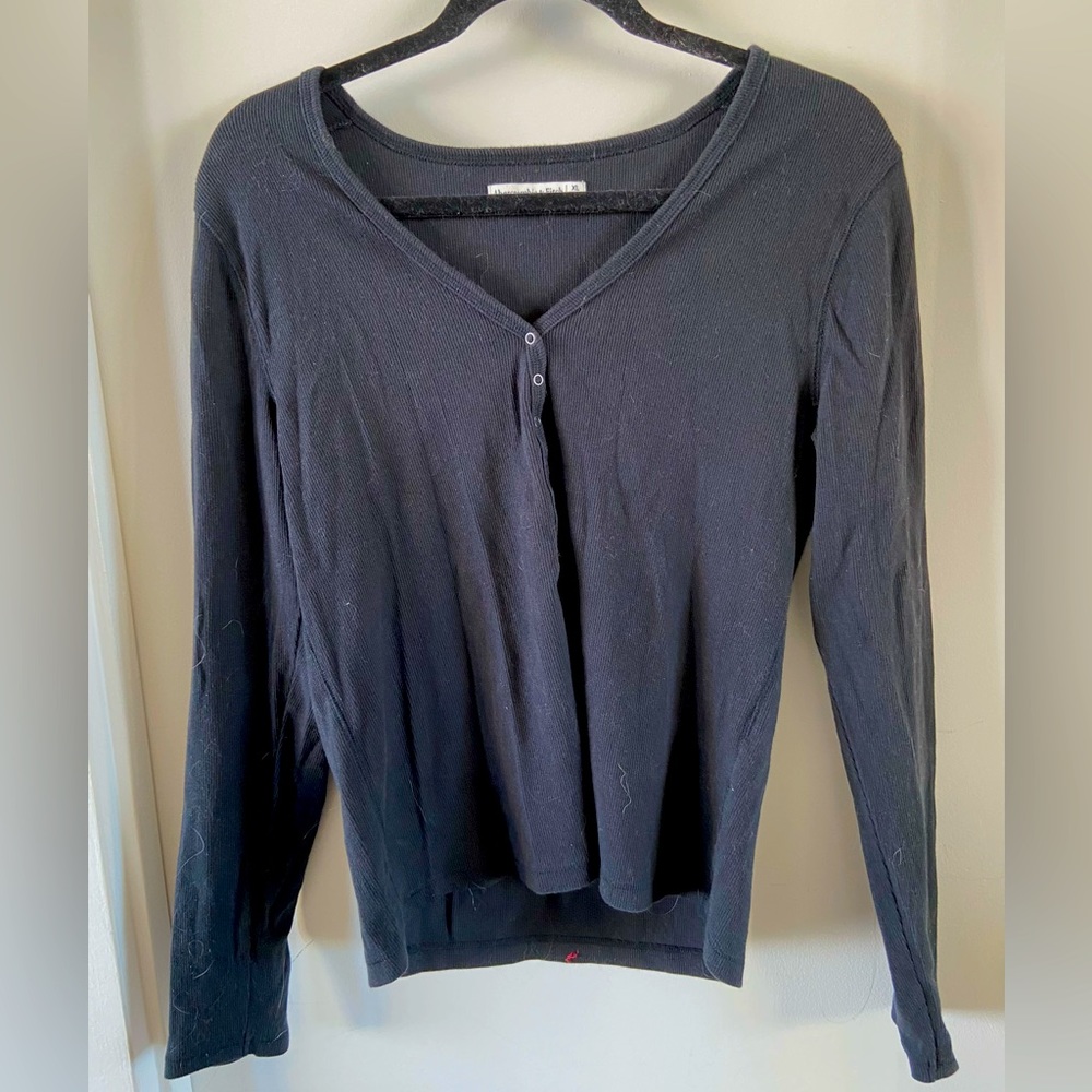Abercrombie knit long sleeve top
